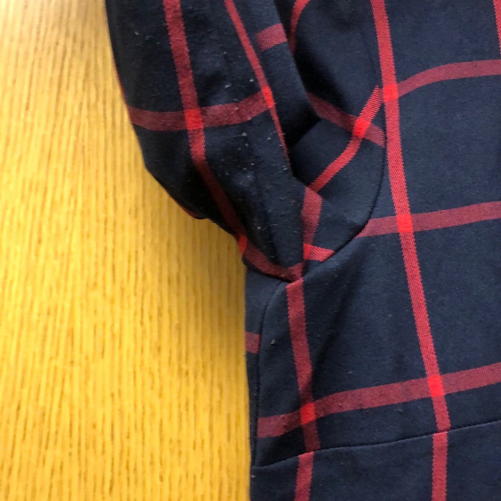 MNG Plaid Shift Dress - Picture 4 of 6